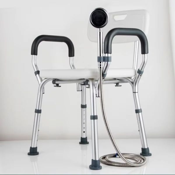 Adjustable Non-Slip Shower Elderly Chair