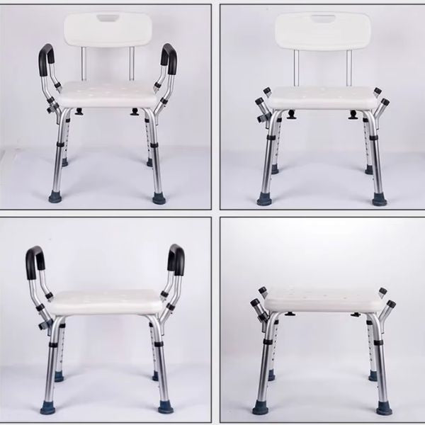 Adjustable Non-Slip Shower Elderly Chair